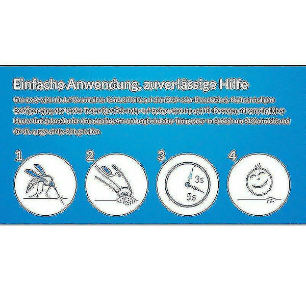 Elektronisk Anti-kløestift til Myggestik Insektbid Stick Udendørs