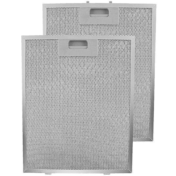 Kompatibel med Spishällshuvudfilter Metallnät Utdragbar Ventilfilter X 2