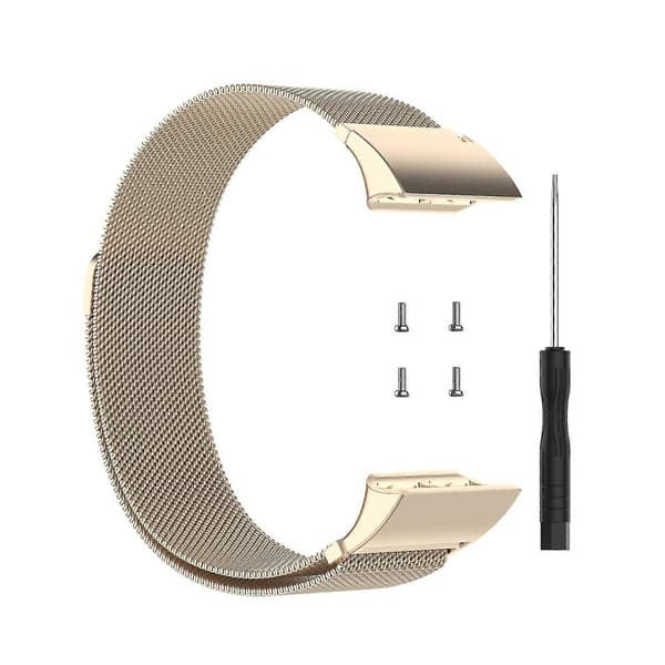 Til Garmin Forerunner 35 / 30 Milanese Urrem Champagne Gold
