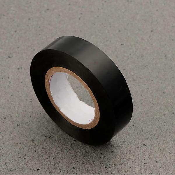 2 rullaa johtosarjateippiä sähköteippiä mustaa gaffer-teippiä Black 2 Pcs