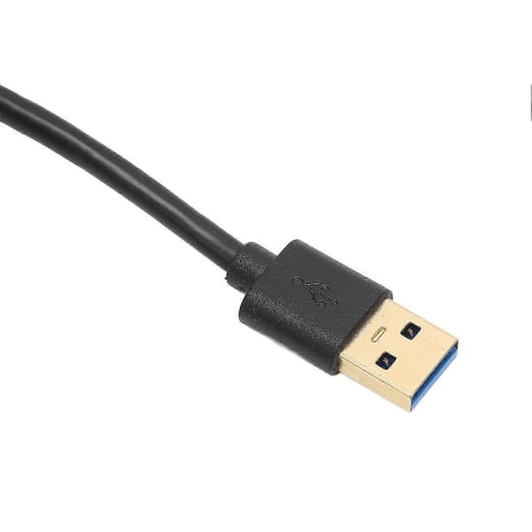 USB Type C -kaapeli 20cm kullattu USBA-USBC-lataussovitin datakaapeli kannettavalle tietokoneelle