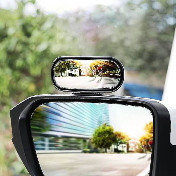 Blindsone sidespeil, bil eksteriør blindsone speil 360 grader justerbart blindsone speil Blindsone speil fra siden 1pcs