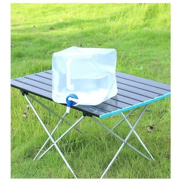 Portable Foldable Plastic Water Container, 2-pack/10L 2 pcs/10L