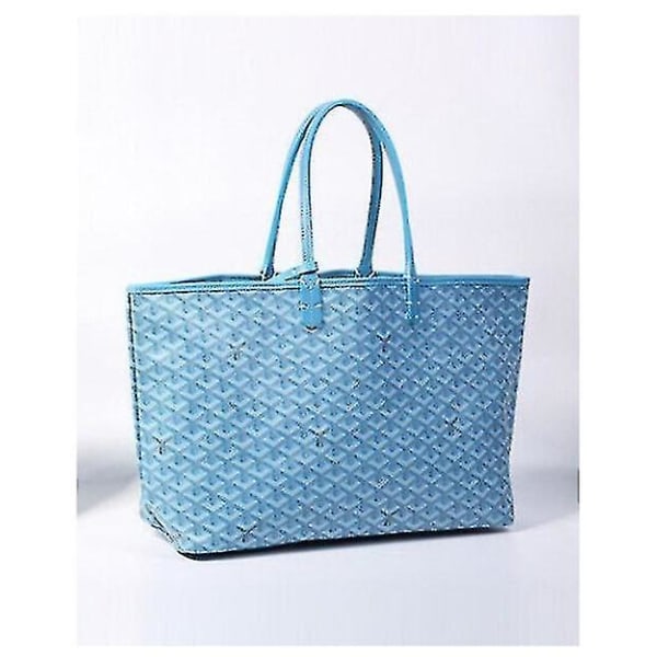 Stor kapasitet Tote Bag Mom Bag Tote Bag Gift-yky B blue