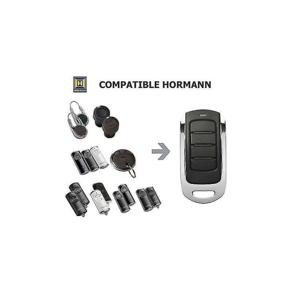 Allotech Hor4 Fjernkontroll Kompatibel Med Hormann Hsm2 868, Hsm4 868, Hormann Hs1 868, Hs2 868, Hs4 868