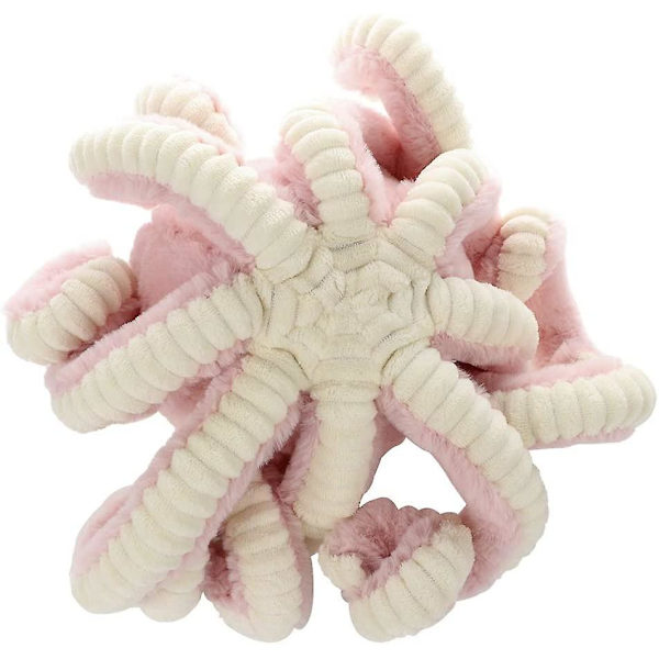 To-sidig Plussj Blekksprut, Søt Havdyr, Plussj Leke, Simulering, Myk Plussj Pute, Leke, Bomull Rose