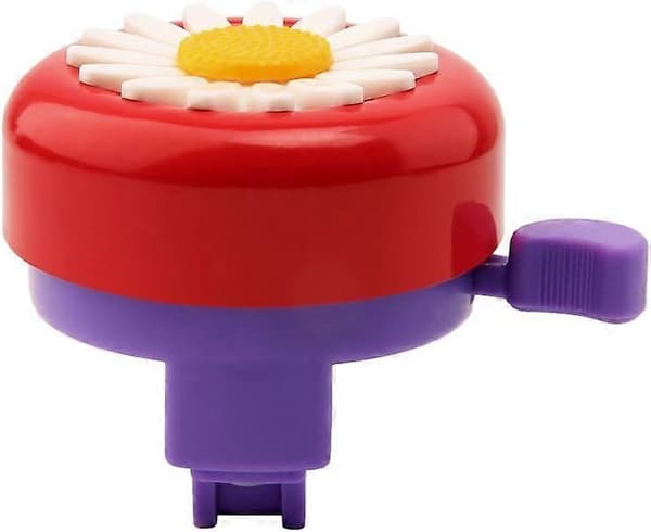 Lasten pyörän kello tyttöjen pyörään, punainen ja violetti