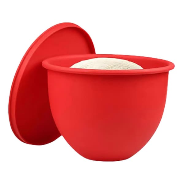 Silikoneforing med låg Silikoneskålsforing Mikser Tilbehør til Kitchen Aid Tilt-Head 5 Qt Mikser Tilbehør Red