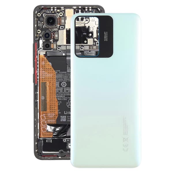 För Xiaomi Redmi Note 12S Original Batteribakstycke Green