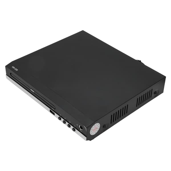 Mini DVD Player 1080P Support AV Output Remote Control HD Multimedia Interface DVD CD Player with USB Port 110-240V EU Plug 0.5
