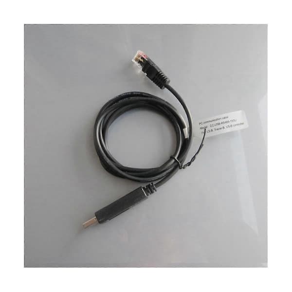 Solcellecontroller PC-kommunikationskabel CC-USB-RS485-150U USB til PC RS485 til EP Solar Charge Contr Black