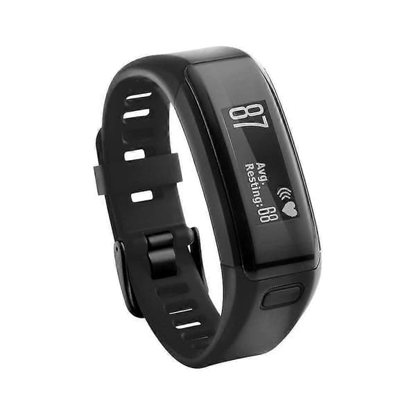 Ny erstatningsrem i blød silikone til Garmin Vivosmart HR