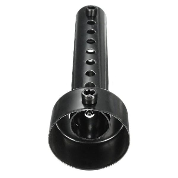 2x Universal Motorcykel Avgassystem Dämpare Baffel Db Killer Ljuddämpare Kompatibel 48mm Svart