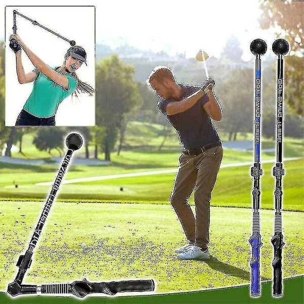 Sure-set Golf Swing Motion Correct Trainer Gesture Aid Træningskorrigeringssæt black