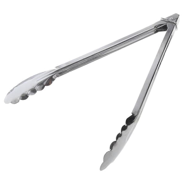 30 cm matvareklype i rustfritt stål