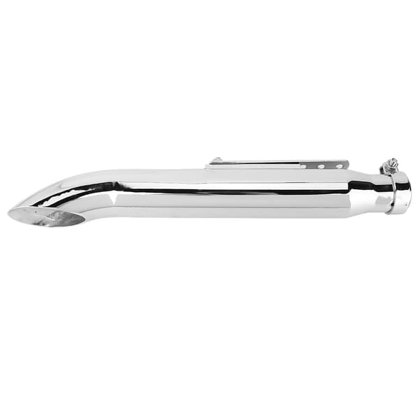 Motorcycle Exhaust Muffler Rear Replacement 38.5 40 43 45 Chrome Iron Accessory