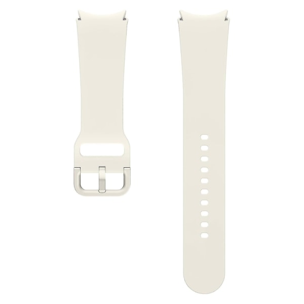 Ersättningsarmband i silikon för Samsung Galaxy Watch6 40 / 44mm / Watch6 Classic 43 / 47mm Beige