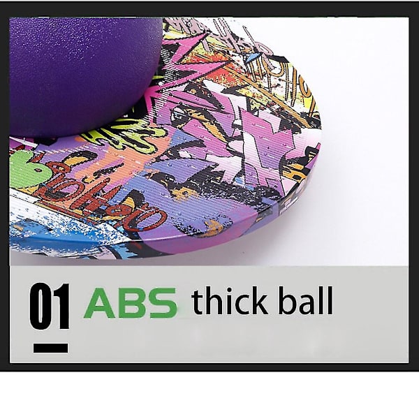 Hoppende Ball Leke Balansebrett Med Håndtak Eksplosjonssikkert Trening Hoppende Ball Purple