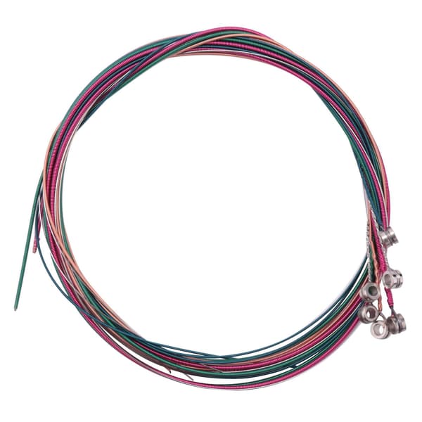 3 Set Gitarrsträngar Ersättning Stålsträng För Akustisk Gitarr (1 Set, 1 Kopparset Och 1 Multi)