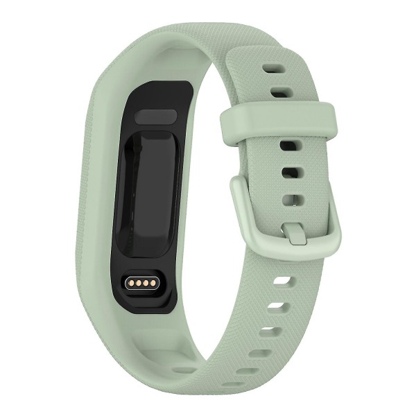 3 stk. Bløde Silikonbånd til Garmin Vivosmart 5 Remme Udskiftning Sport Farverige Remme til Vivosmart 5 Armbånd Mint Green