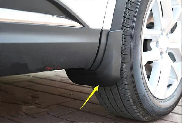 Originale stænklapper for og bag til 2016-2024 RENAULT KOLEOS MK 2
