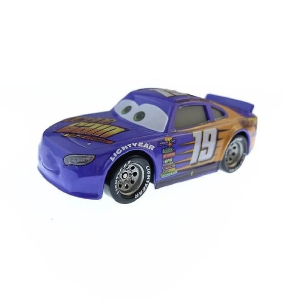 Pixar Multi-style Car 3 New Lightning Mcqueen Jackson Storm Rökt formgjuten metall bilmodell Födelsedagspresent Barnleksak 1
