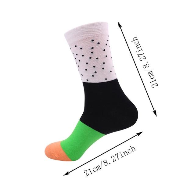 Aldult Middle Tube Tre par Sushi Funny Holiday Present Box Series Creative Socks