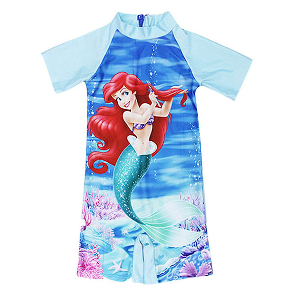 3-11 År Piger Tegneserie Badetøj En-delt Badetøj Strandtøj The Little Mermaid 8-11 Years