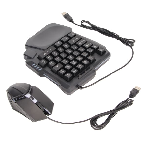 Wireless Keyboard and Mouse Converter Set Plug and Play High Sensitivity Mobile Game Conversion Adapter for Android for Harmony