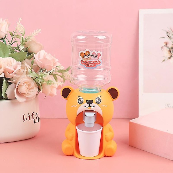 Mini Vanndispenser For Barn Gave Cutewater Juice Milk Drikkefontene A2(Comparable bear)