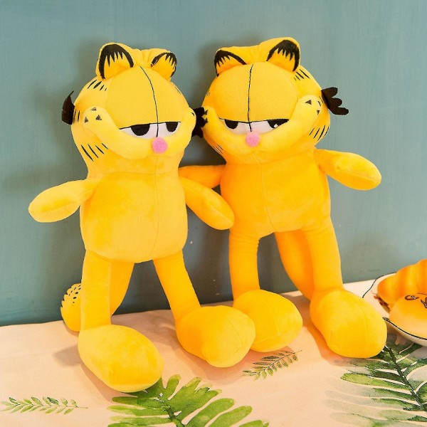 Garfield Katt Plysj Leke, 40cm Søt Tegneserie Dyr Stoppet Dukkestue Puter Gaver For Barn Voksne