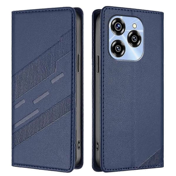 Preget lommebok PU-deksel til Oukitel Wp52 5g For Oukitel C50