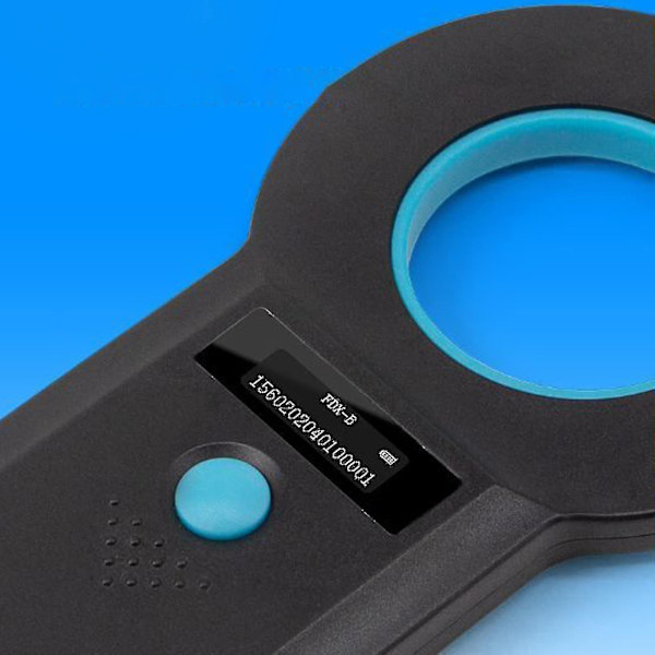 Emid Iso Chip Eläinten Tunnistusmikropiirin Lukija Kannettava Oled Lemmikki Koira Kissa Skanneri Tagille