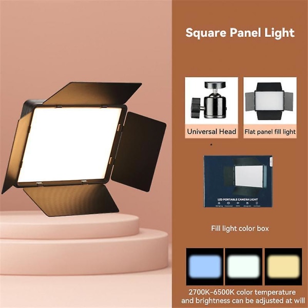 Led Photo Studio Light For Youbute Game Live Video Lighting On Camera Portable Video Recording only lamp