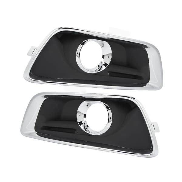 Chevy Malibu 2012 2015 Fog Light Cover Grille Frame Replacement Left Right Pair