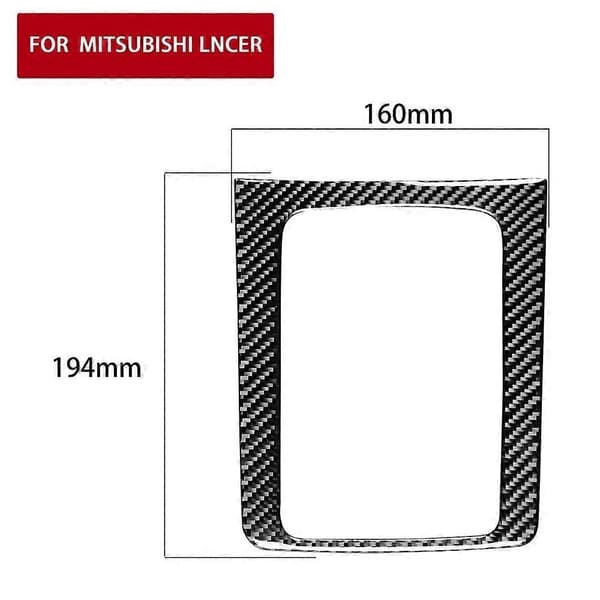 Växelpositionsdekal för Mitsubishi Lancer Not Specified