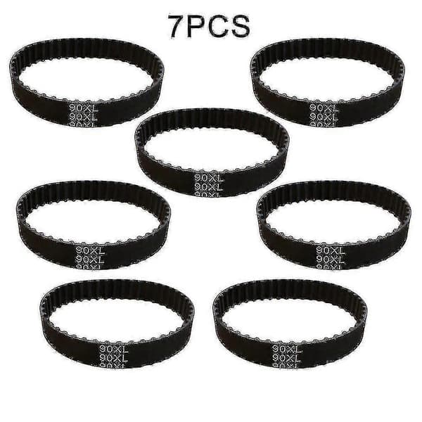 2/4 stk. høvl drivrem 914592 til Black Decker Dn75 Dn750 Kw750 Sr600 Dn75 sort gummirem2(FPK11)