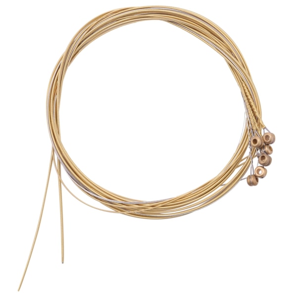 3 Sett Gitarstrenger Erstatning Stålstreng For Akustisk Gitar (1 Sett, 1 Kobbersett Og 1 Multi