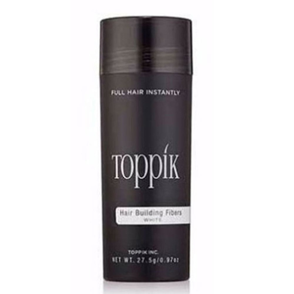 27,5g Instant Tykning Hårfjernelse Byggefibre Applikator Styling Pulver Bosaid White