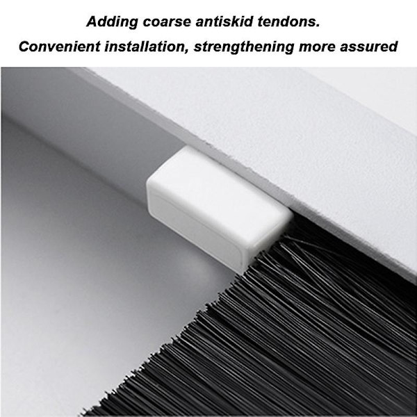 Kabelorganisering Uttak Med Børsteport Overflate Rektangel Skrivebord Grommet Aluminium Legering White