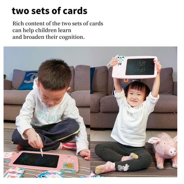8.5 inch Pink Writing Tablet - Educational Toy for Kids