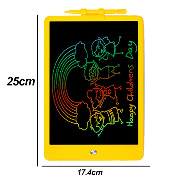 Kxj-barn Doodle Tegnebrett Farge Lcd Skrivebrett ^-1