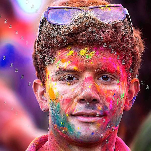 Kryc Festofcolor 14 Pack, 50g Varje, 7 Levande Färger Holi Pulver, Pulver För Fotografering, Färgfest, Holi Event, Födelsedagsfest, Regnbågsfest, P