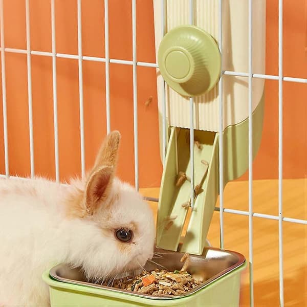 Hanging Pet Feeder Rabbit Feeder Compatible with Small Pet Feeding