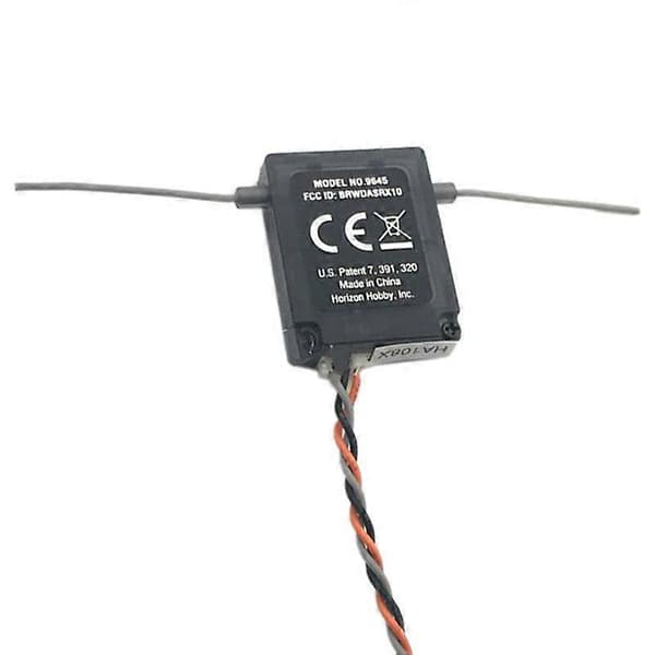 DSMX-modtagersatellit til AR6210 AR8000 AR9020 AR12120-modtager Black