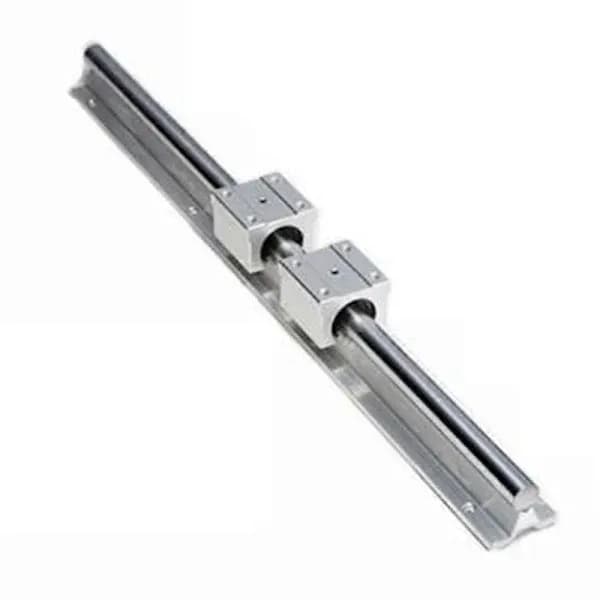 Linear Rails and Bearings, 1 pc Linear Guide Rail 500 mm + 2 pcs Linear Bearings 12 mm Slide Block SBR12UU