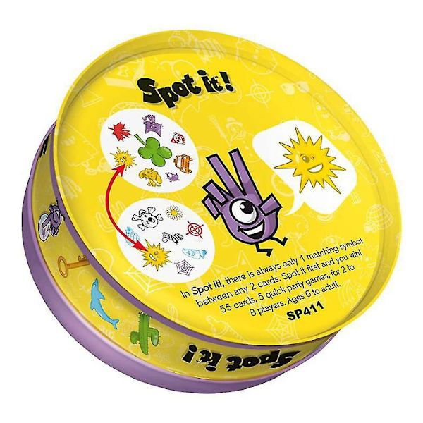 Tegneserie Spot It Matchende Kort Spil Logisk Ræsonnement Øvelse Brætspil Gave Til Børnedag doraemon