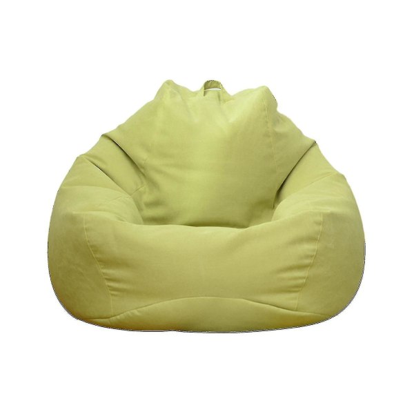 Nya Extra Stora Bönpåse Stolar Soffa Överdrag Inomhus Lat Lounger För Vuxna Barn Kampanjpris Gray 90 * 110cm