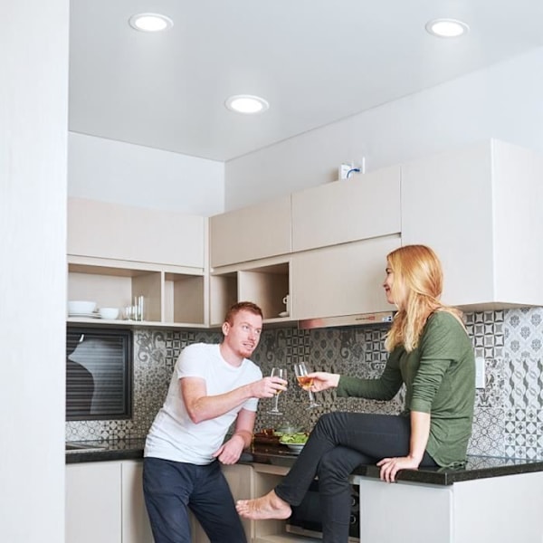 YRHOME 20x5W LED infälld spotlight taklampa kallvit