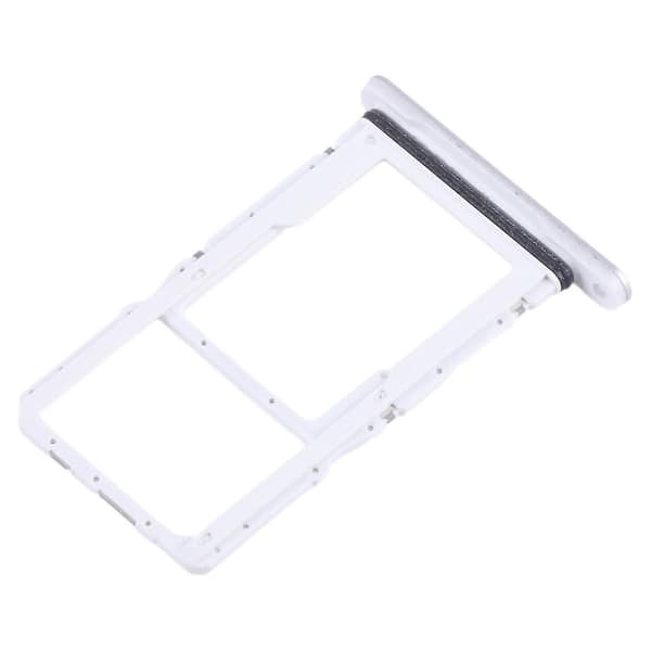For Samsung Galaxy Tab A9+ Original SIM + Micro SD-kortskuff Silver